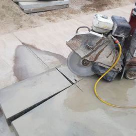 Snijden beton